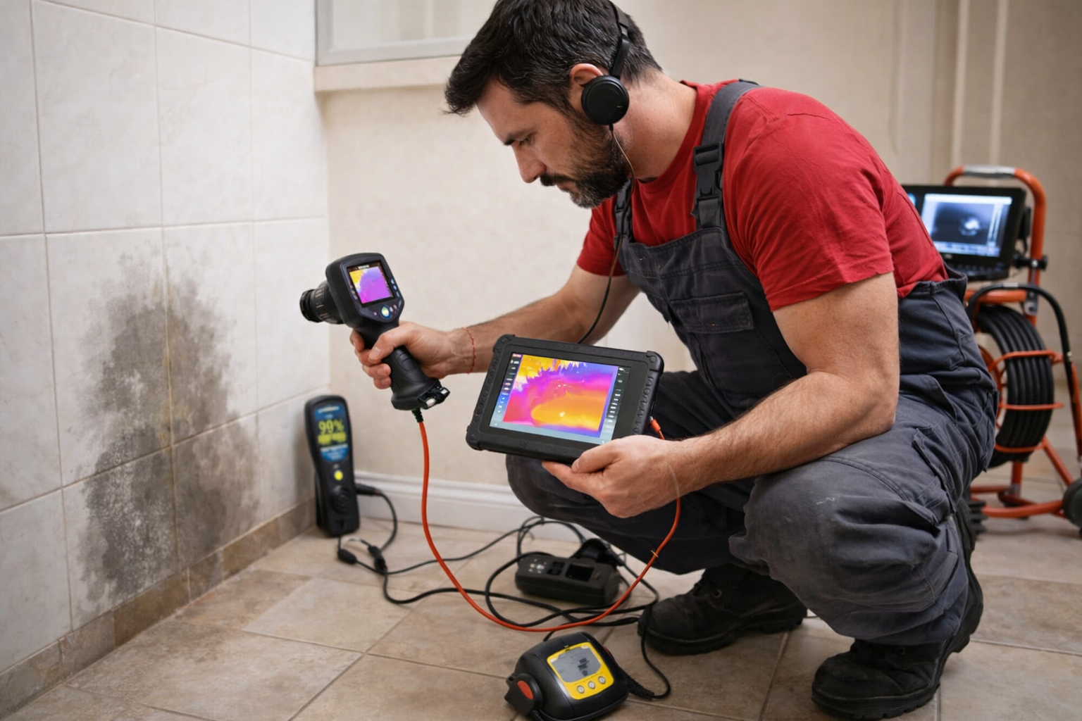 palandöken kaçak su tespiti